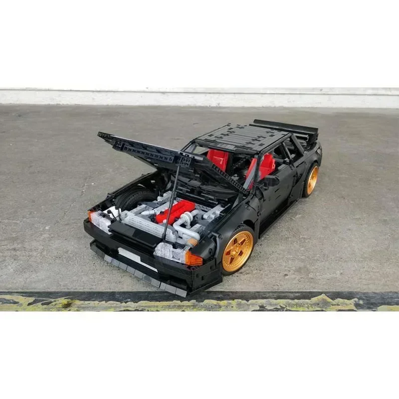 MOC-62624R32 GTR1:8 Supercar Montage Spleißen Baustein Modell 3634 Baustein Teile Rennwagen Kinder Geburtstag Spielzeug Geschenk