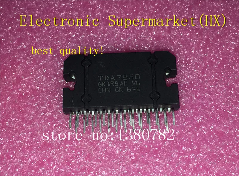 

Free Shipping 2pcs-20pcs TDA7850 TDA7850A ZIP-25 IC In stock!