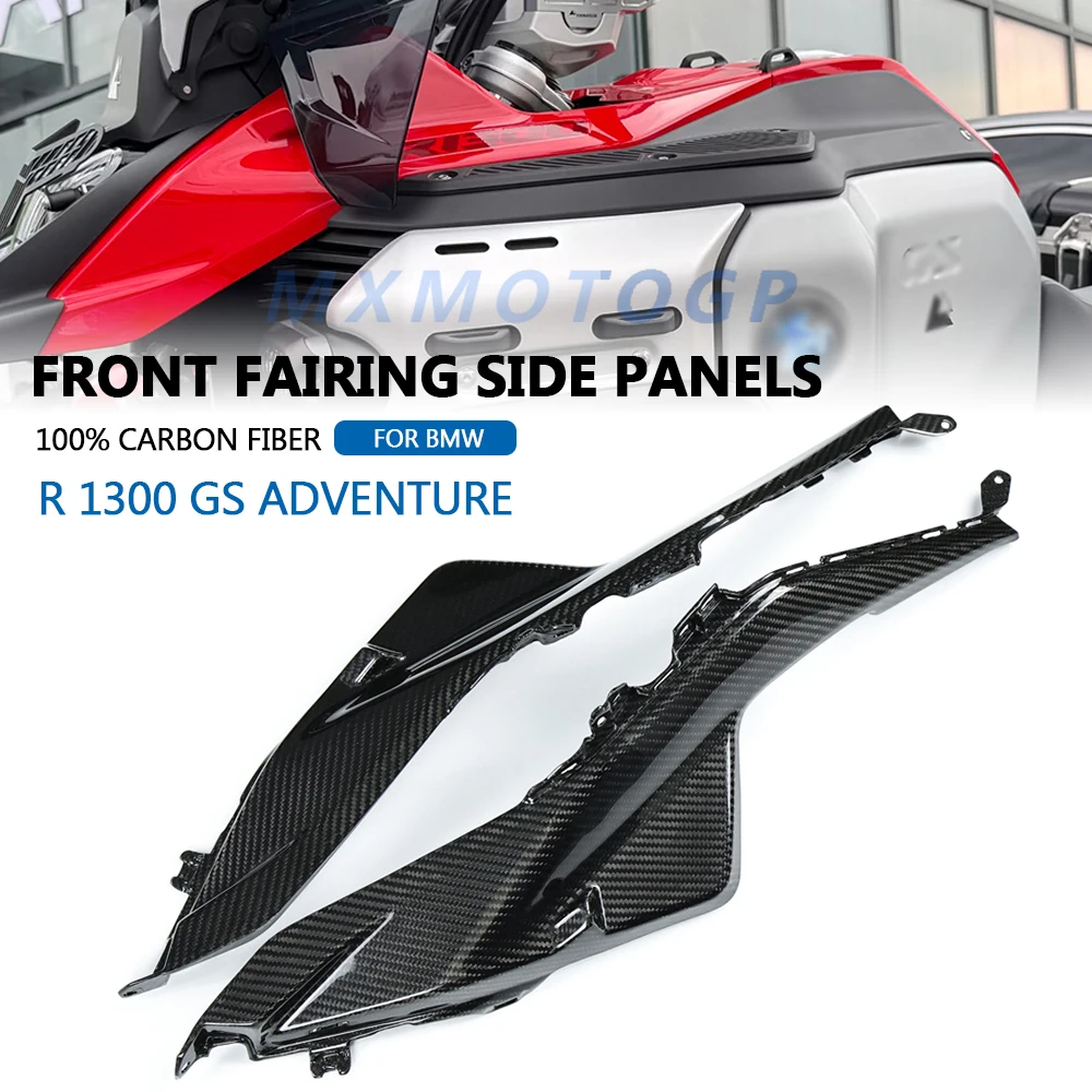 

Для BMW R 1300 GS Adventure 2025 2026: 100% карбоновые передние боковые панели обтекателя, аксессуары для мотоциклов
