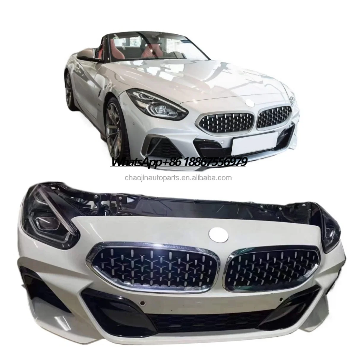 

High Quality Is Popular Z4 Convertible Accessories Lci G29 2019-present Bumper, for Z4 G29 Front Bumper, Grill, Front End