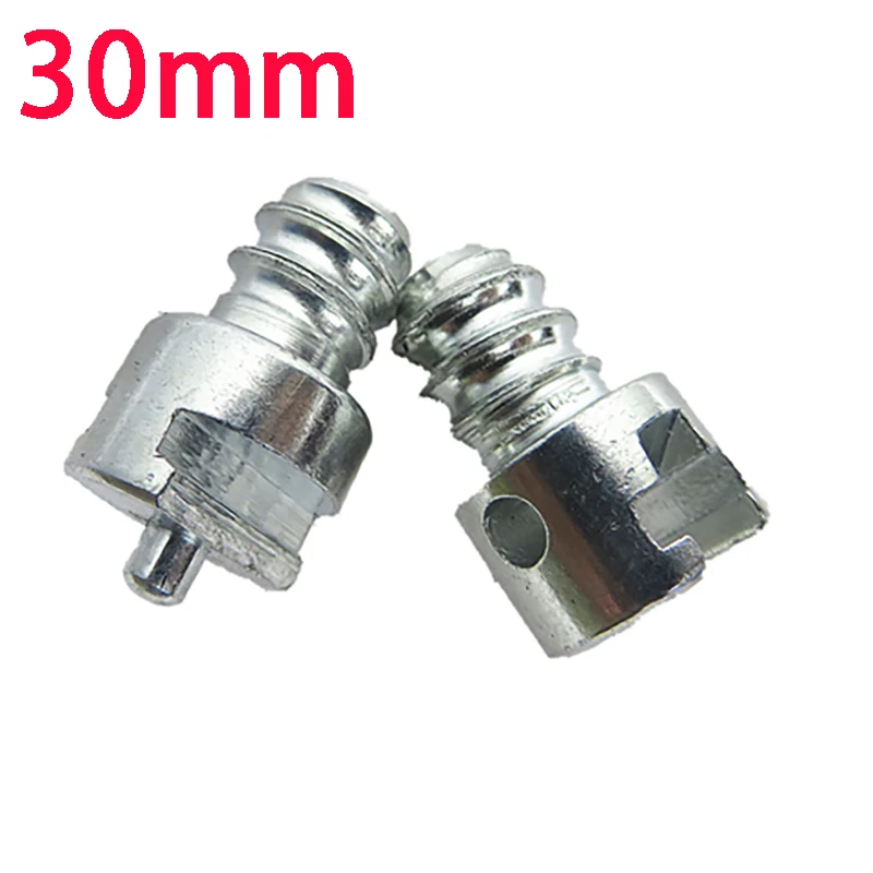 

2PCS Kitchen Toilet Electric Drill Drain Cleaner Machine Head Connector 30mm Dredger Cleaning Spring Male and Female Connector