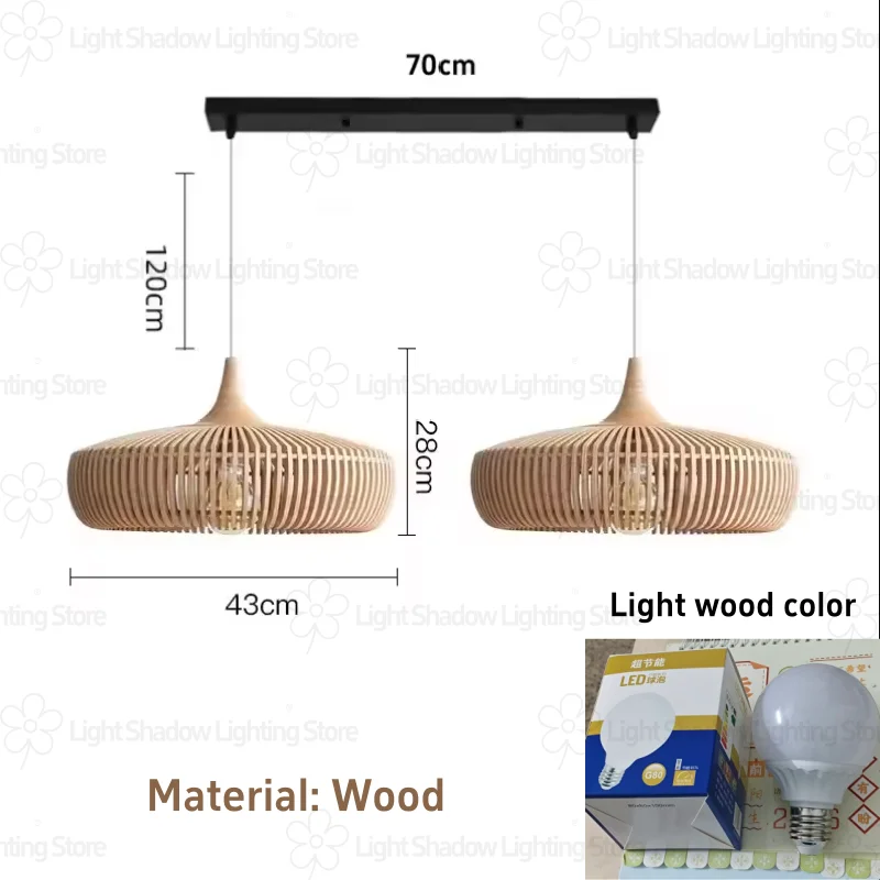Clava Dine houten hanglamp vogelkooi licht eetkamer studeerkamer woonkamer eettafel hanglamp