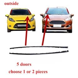 1 or 2 Pieces Front Windshield Outside Rubber for Fiesta 2009-2014 5 Door Be8Z5403136A Protective Weatherstrip 5 Door