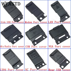 New 9Pcs Jack Cover For Panasonic Toughbook CF-19 CF19 CF 19 AC Audio DC-IN USB COM LAN Modem Mic VGA 1394 Port cover