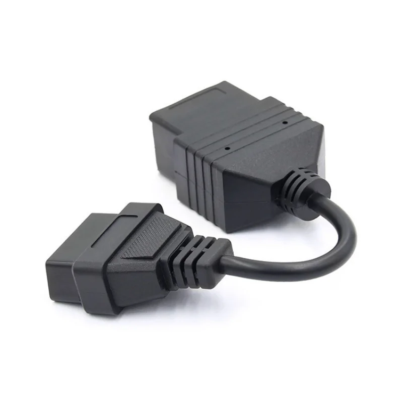 OBD2 16Pin Connector Car Adapter Cable Applicable for Toyota 17PIN Old Car Line