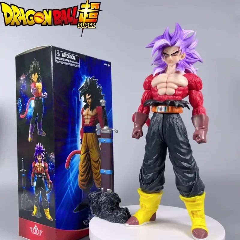 Anime Dragon Ball New Style Super Saiyan Super Four Tranks Figures Figuras Toy Dragone Figurine Pvc Action Model Kids Toys Doll