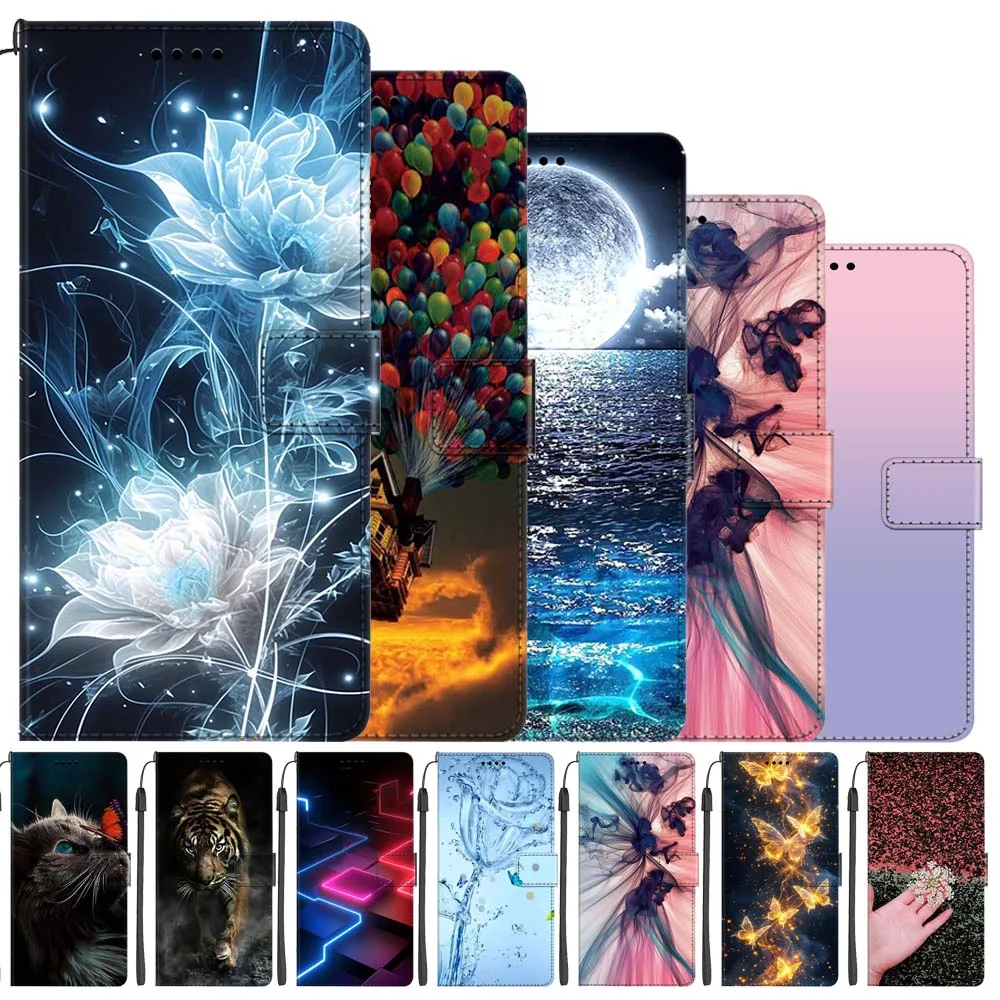 Luxury Leather Flip Cover For Samsung Galaxy M36 M16 M55 M35 M15 F15 Elegant Wallet Phone Cases Card Holders Stand Book Bags