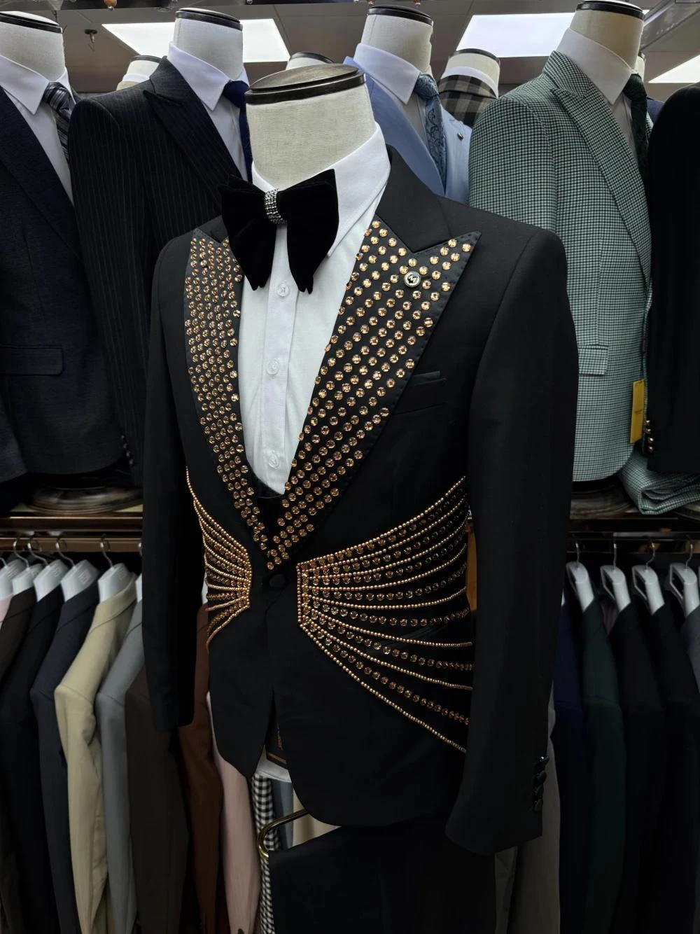 2025 New Men Suit Sets Luxury Evening Dress Performance outfit men's tailcoat Men's Stage Costume Special Occasion Gowns