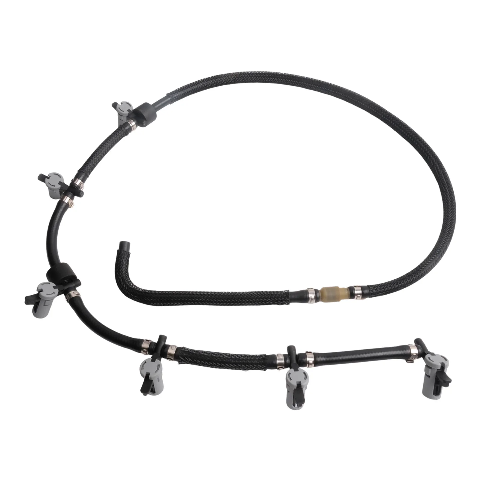 For Car Maintenance Colour Black Fuel Return Line Hose Non-deformation Replacement Installation Wear-resistant