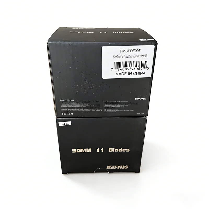 

FMS 50mm 11-Blade EDF Power System with Brushless Motor. Available in 3S/4S Configurations for RC Jet Aircraft Builds
