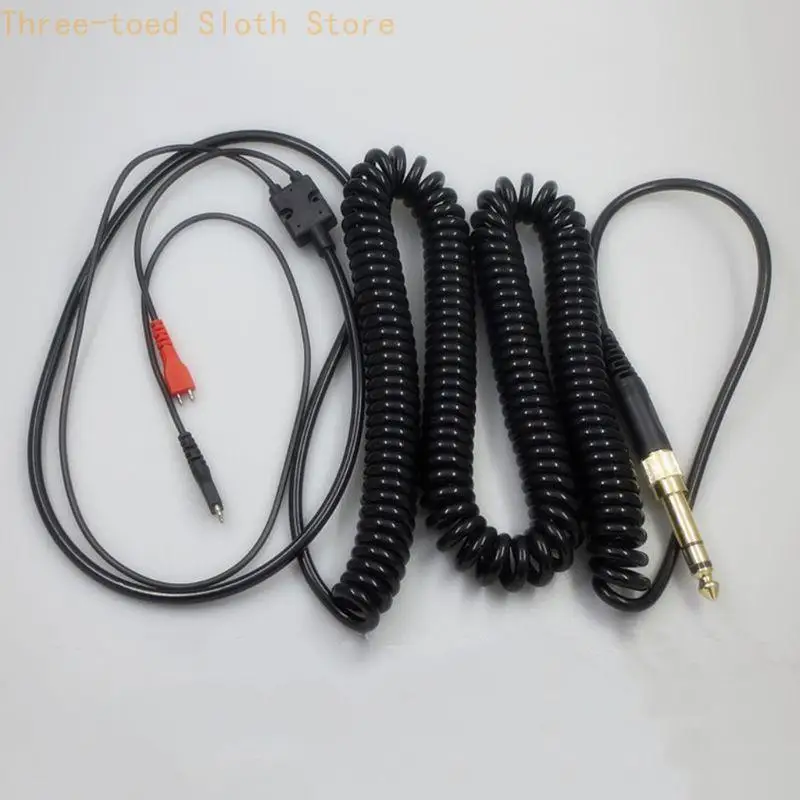 Kabel-Eingangs-Audiogeräte für HD25 HD560 HD540 HD48 vergoldete Stecker voller geschichteter Steckerdrähte E74A – Detail 2