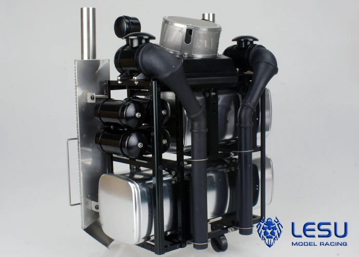 Ausrüstungsregal LESU 1/14 Hochleistungs-G-6038 Traktor DIY modifiziertes Zubehör Automodell – Detail 5