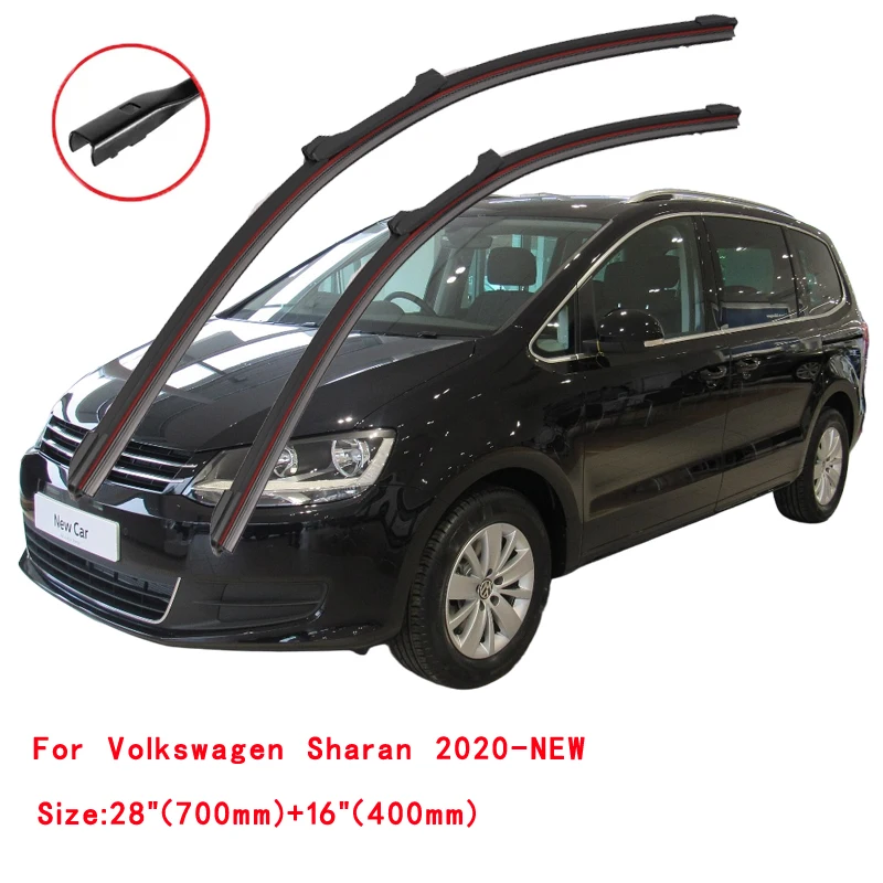 

For VW Sharan 7M 7N 1995-2024 Car Windshield Wiper Blade Front Windscreen Brushes Washer Accessories Window Cleaning Replacement