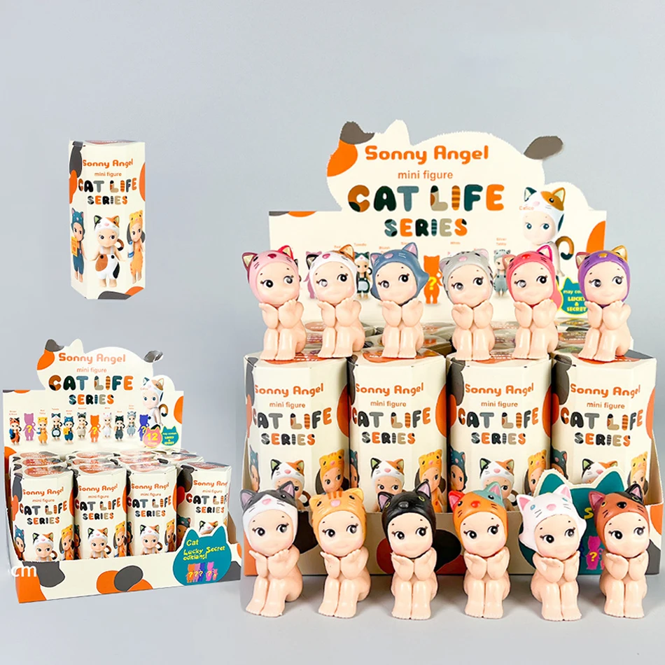 Sunny Angel Hippers caja ciega Júpiter Hippers Angel Series figuras de Anime caja sorpresa juguetes para niños figura juguete limitado