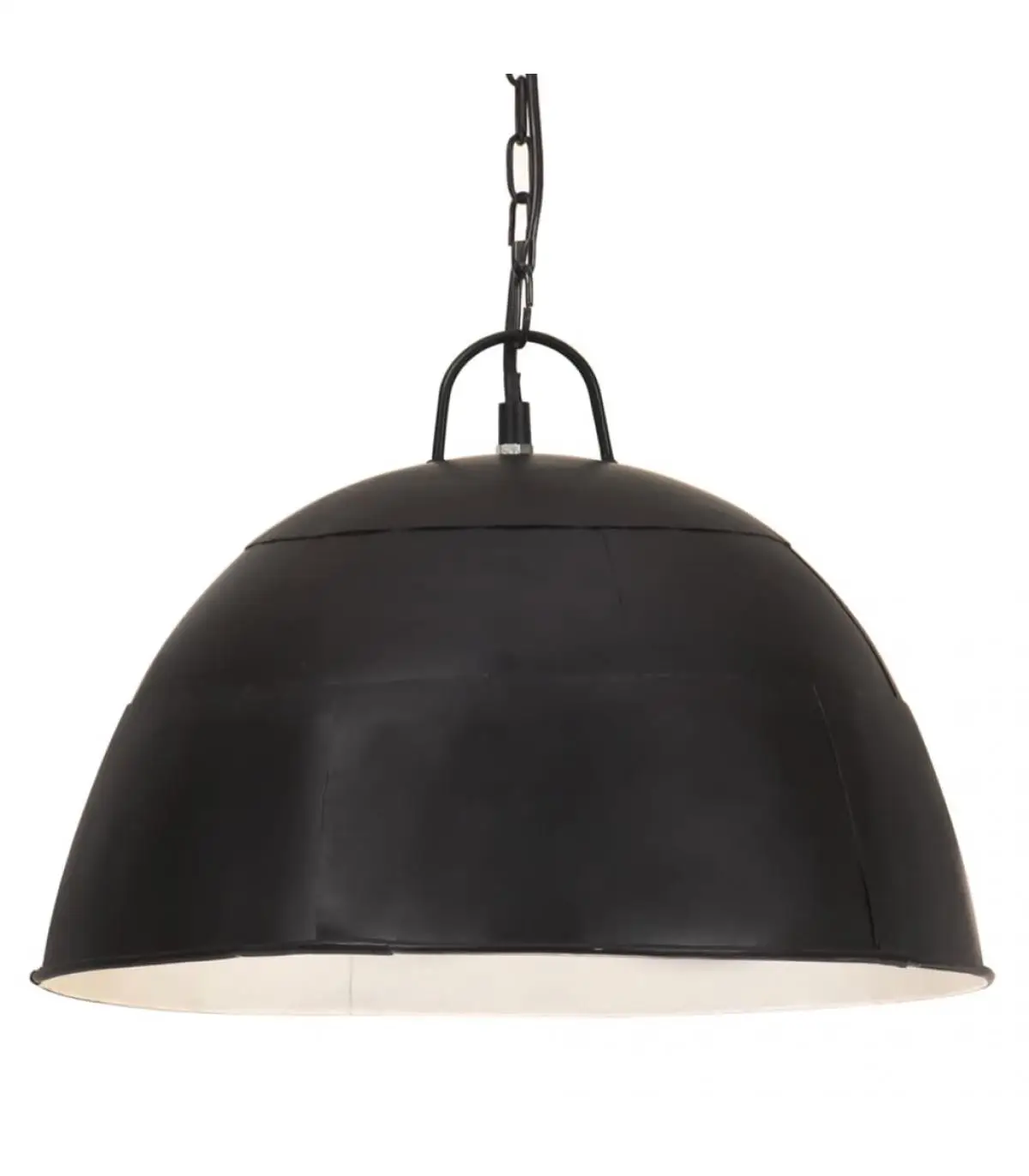 Round vintage pendant lamp lamps 25 W Black 41 cm E27