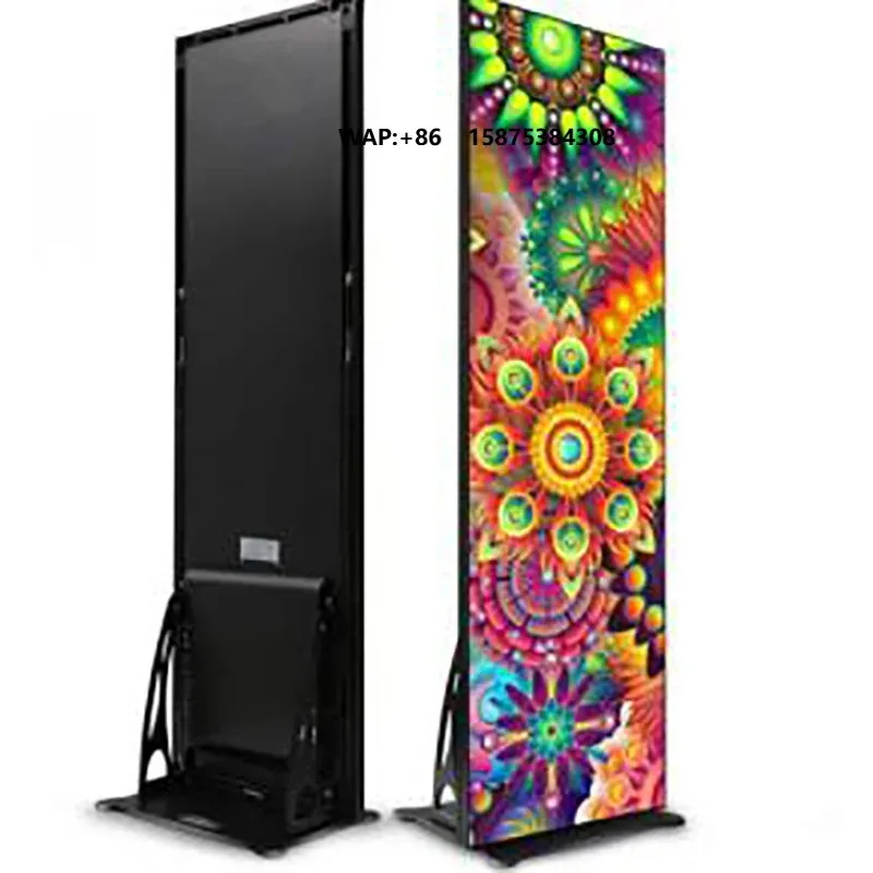 Customized Programmable Vacuum Insulation Full Color Smart Extra Easy to Install Large Led Screen Poster
