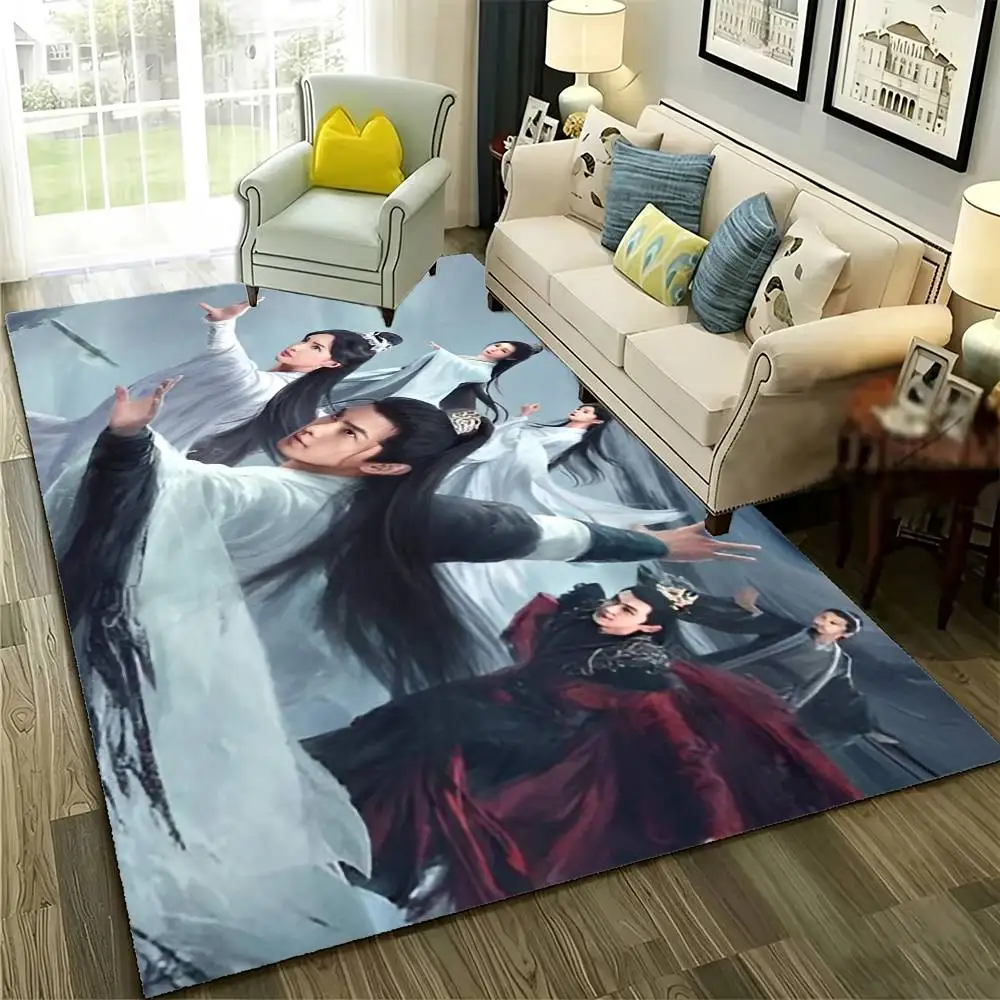 The I-Immortal Ascension Soft Thick Non-Slip Mat for Living Room Bedroom Kitchen Decor Rugs