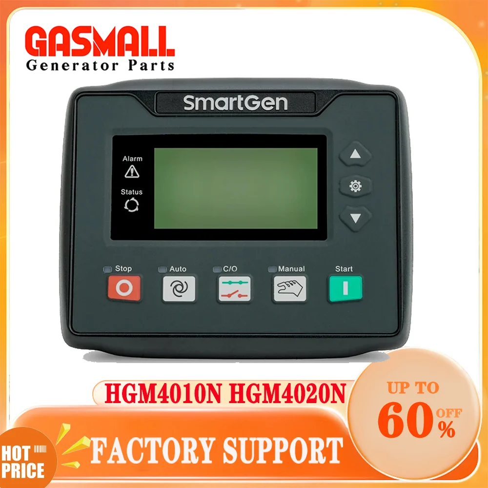 

Смарт-контроллер Smartgen HGM4010N HGM4020N для генератора с автоматическим запуском, цифровая панель управления для сетевого двигателя