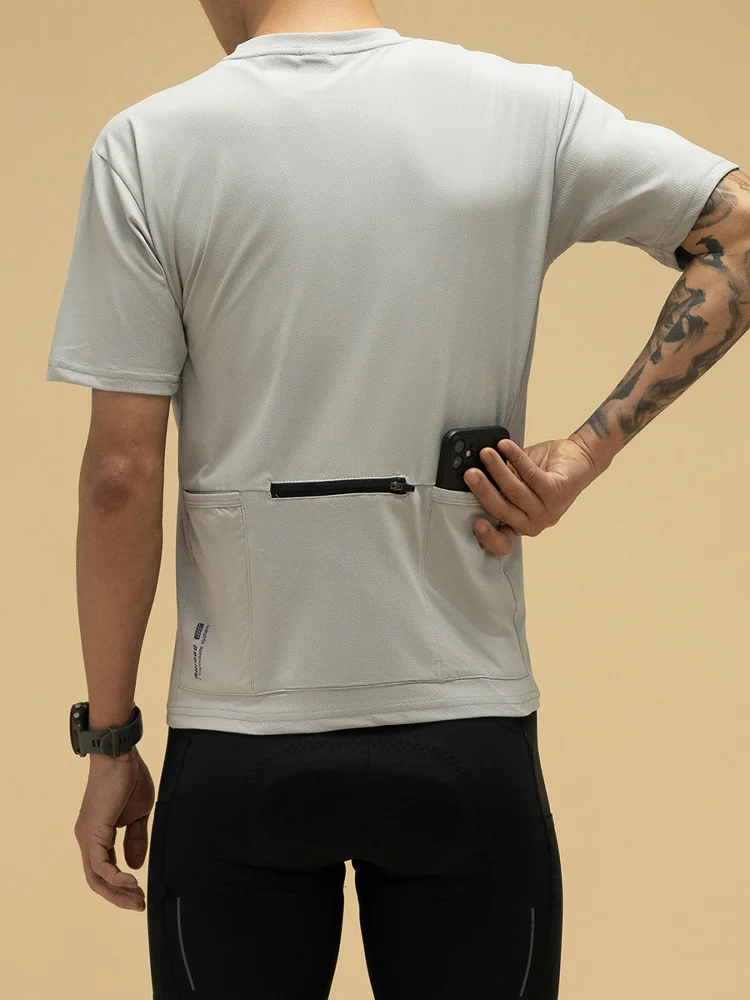 

GIIKOM Qui Dry Велосипедный топ на молнии 3 kets ort Sve Повседневная футболка для поездок на работу с защитой от ультрафиолета Антистатическая влажная...