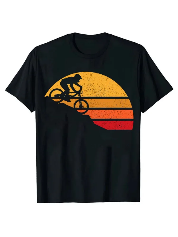 AliExpress laoyaoyifu Men Clothing Mountain Bike Cycle Male Tshirts Vintage Downhill Mount MTB Hombre Tops for Men Fashion Print Tee Roupas Masculinas