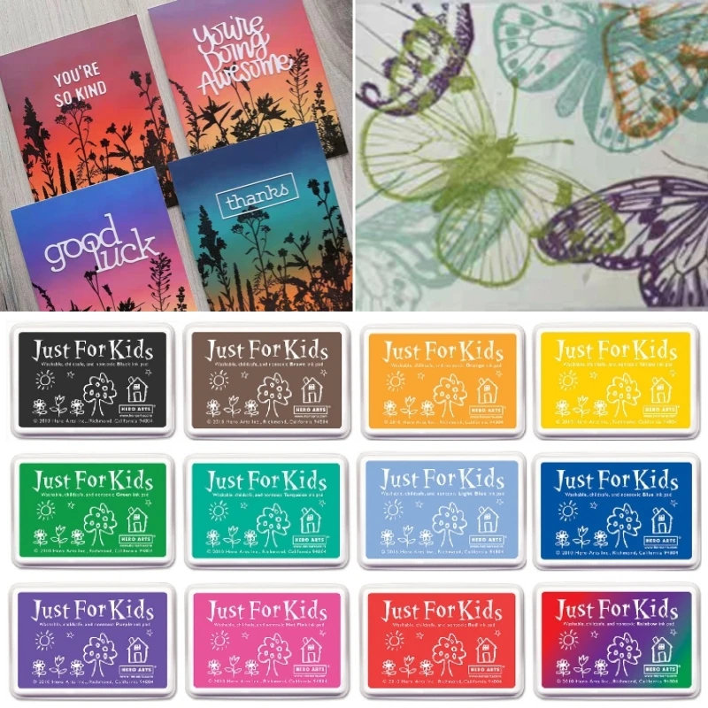 

Украшение книги ручной работы, безопасная и не содержащая токсинов чернильная подушечка, конверт «сделай сам»,/приглашение/книтка на день рождения, узор, материалы для печати