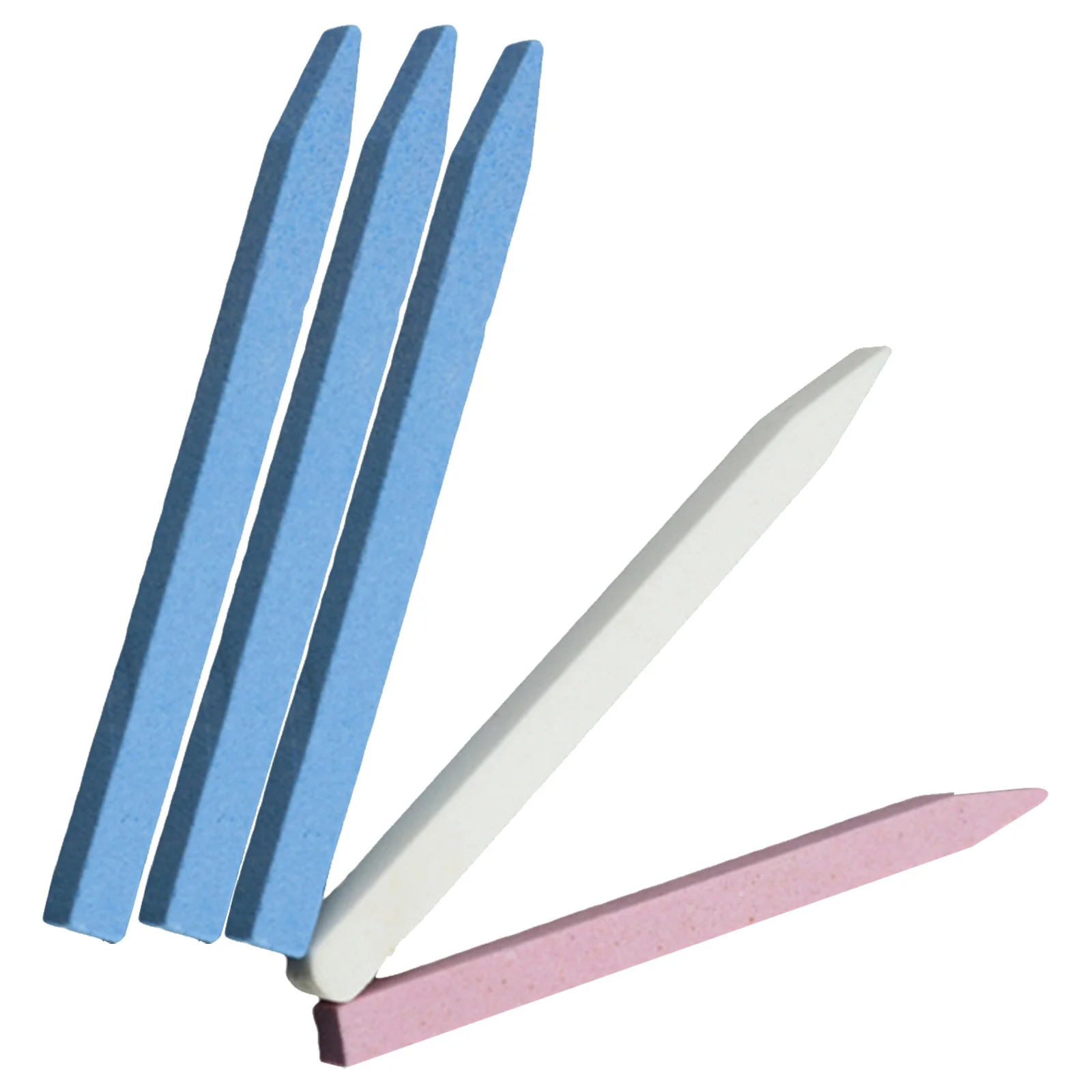 

5 шт., пилочка для ногтей в форме пемзы, прямая плоская, набор инструментов для полировки маникюра и педикюра для натуральных ногтей, акриловый гель для маникюрного салона