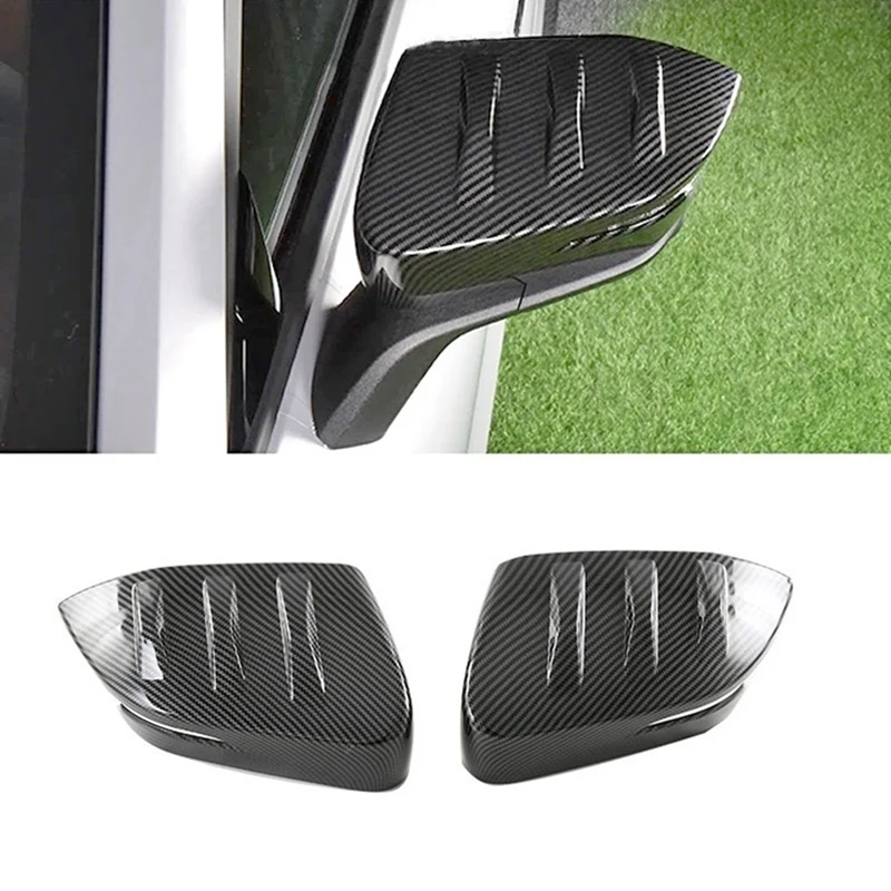 ABS Carbon Rear View Mirror Cover Decor Accessories For Changan UNIV UNI-V 2023 2024