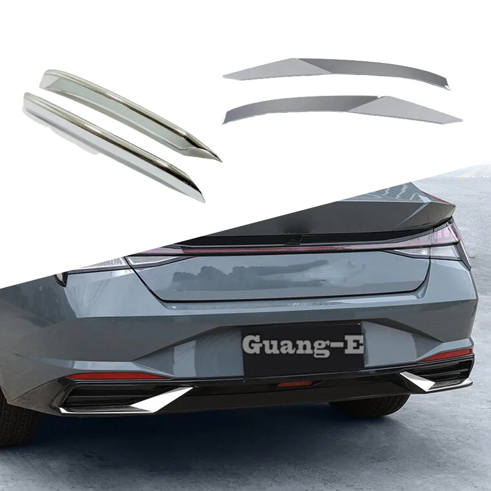 

Наконечник глушителя выхлопной трубы для Hyundai Elantra Avante 2021 2022 2023 ABS/Steel