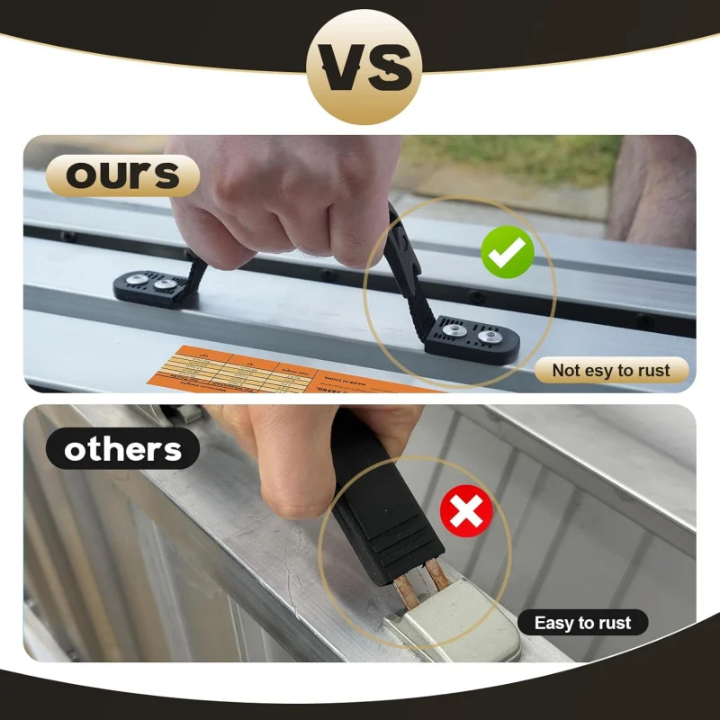 Portable Wheelchair Ramp 4FT, Non-Skid Handicap Ramps Wheelchairs Home, Metal Ramps Doorway, Steps, Stairs, Thresho