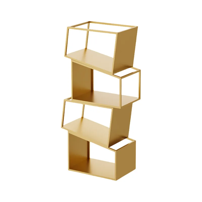 

Creative Internet celebrity corner vertical bookshelf, floor shelf, living room modern simple stand