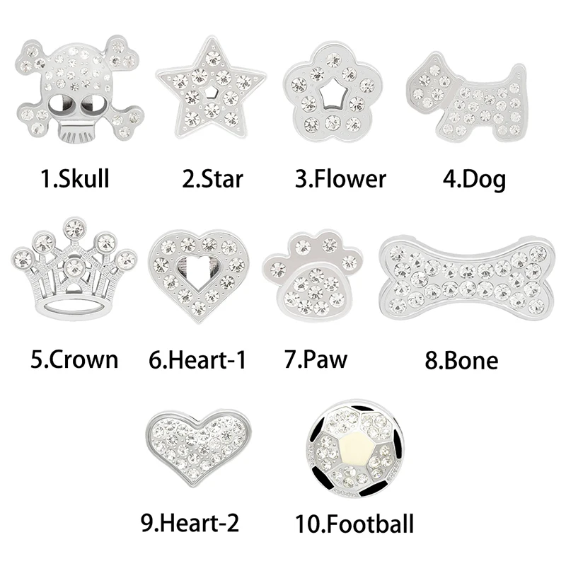 Personalizado Bling Rhinestone Dog Collar, nome personalizado, Glitter Diamond Letter, Nome Pet, pequeno, médio, cães grandes