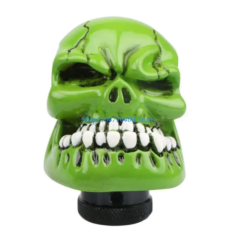 

y1gd Universal Car Gear Shift Knob Auto Car Modified Skull for Head Gear Shifte