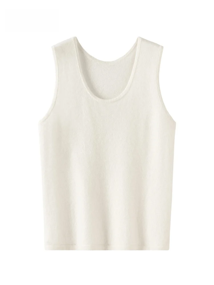 

00% чистый жилет Camere с ремешком, женский круглый вязаный свитер Ne Svel Inner Wear Goat Camere, осень-зима, новый Sle