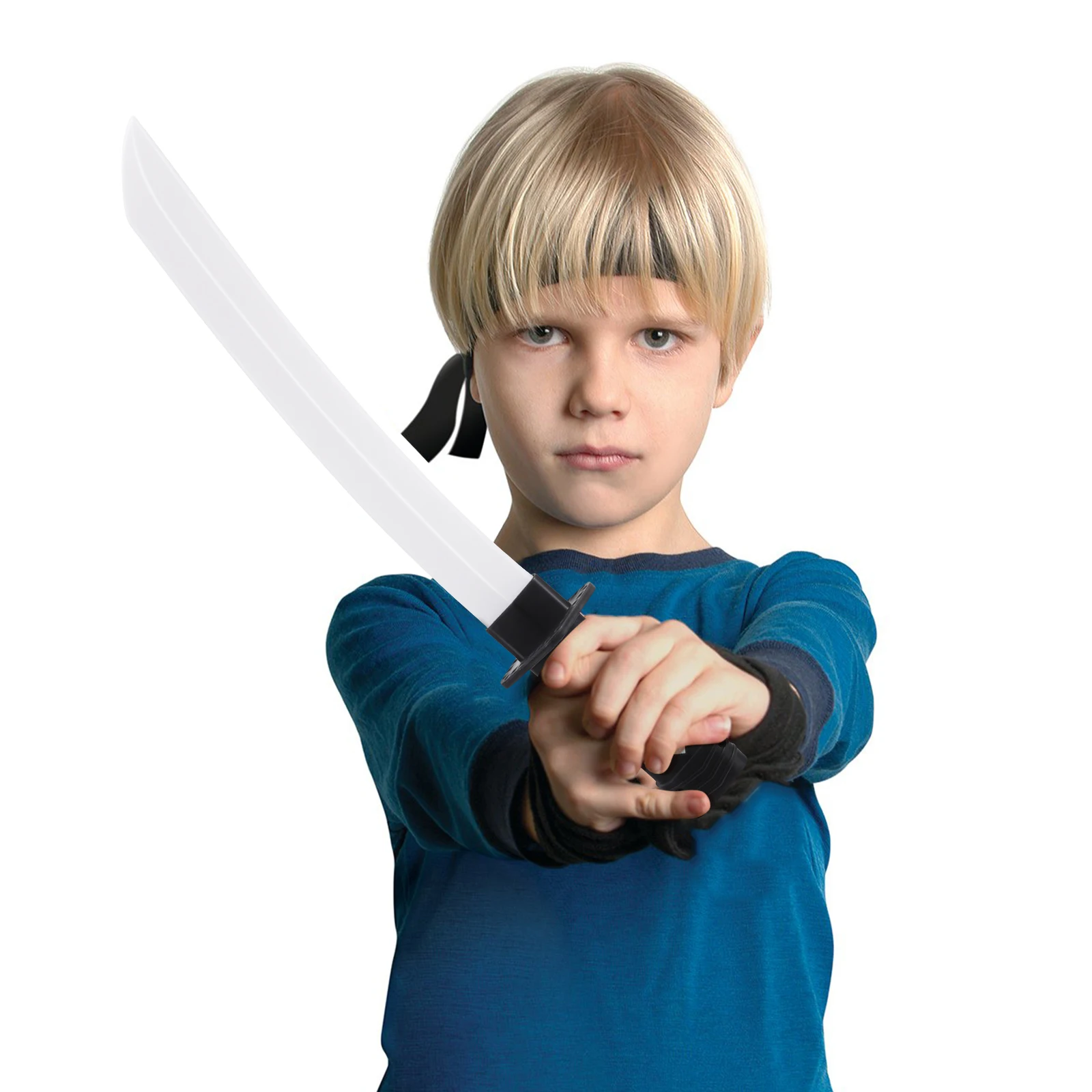 سيف بلاستيكي آمن للأطفال بتصميم حافة مستديرة، لعبة تفاعلية رائعة لحفلات الهالوين التنكرية والمتعة في الهواء الطلق