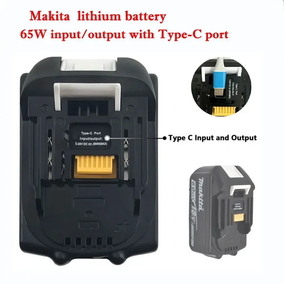 Genuine/Original Makita 18v battery bl1850b BL1850 bl1860 bl 1860 bl1830 bl1815 bl1840 LXT400 6.0Ah for makita 18v tools drill