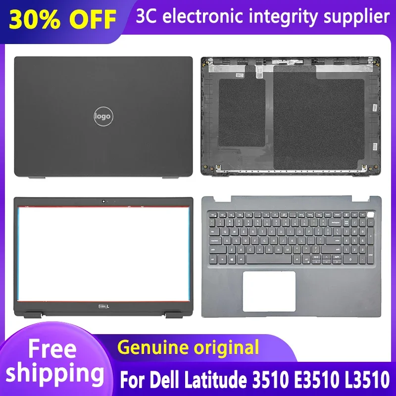 

Новинка для ноутбука Dell Latitude 3510 L3510 E3510, задняя крышка ЖК-дисплея, лицевая панель, упор для рук, верхний чехол для клавиатуры 08XVW9 0GCK6R 0PG2XT 0JYG4Y 0MH24R