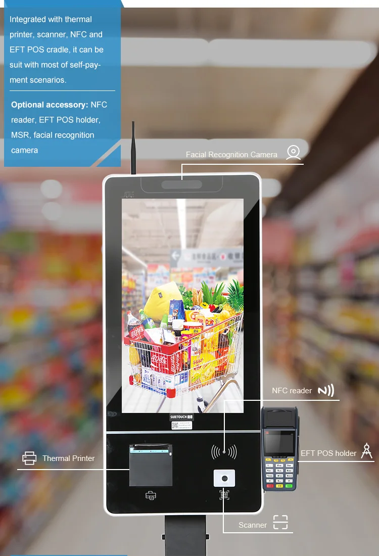 Bestelmachine Self Service Restaurant Kiosk Android Hardware Internet Restaurant