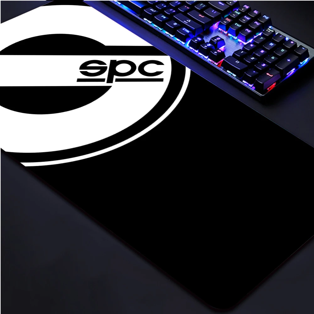 Mousepad Sparcos Keyboard Mats Mouse Pad Gaming Accessory Pc Gamer Cabinet Rubber Carpets Office Computer Desk Mat Locking Edge