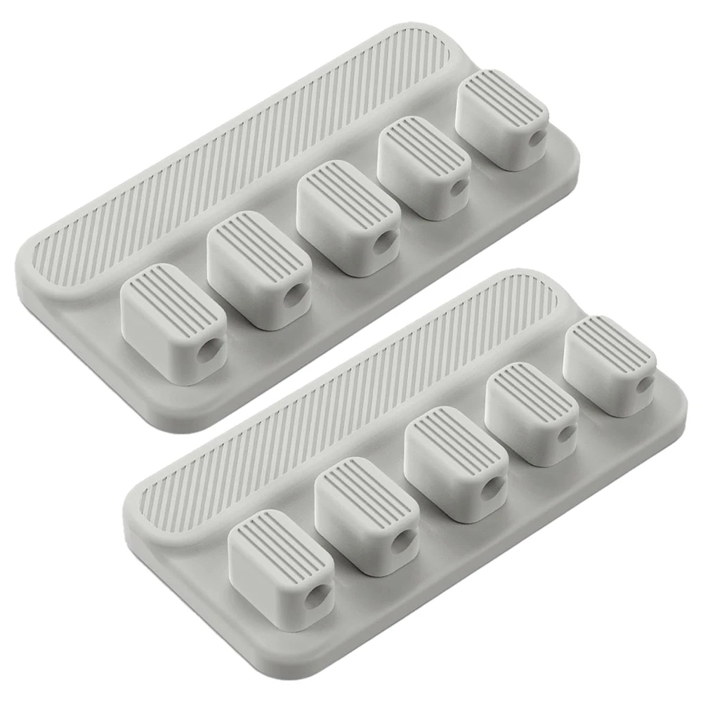 Cable Organizer Clips that Offer Strong Magnetism to Securely Manage Various Types of Cables at Home or Office