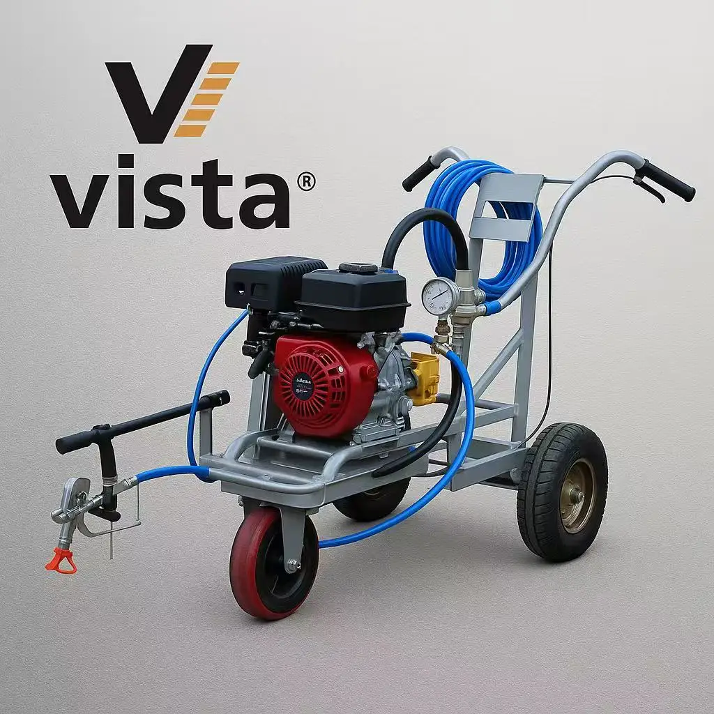 Hand-pushed Cold Spray Marking Machine Spraying Marking Street Line Coating Machine