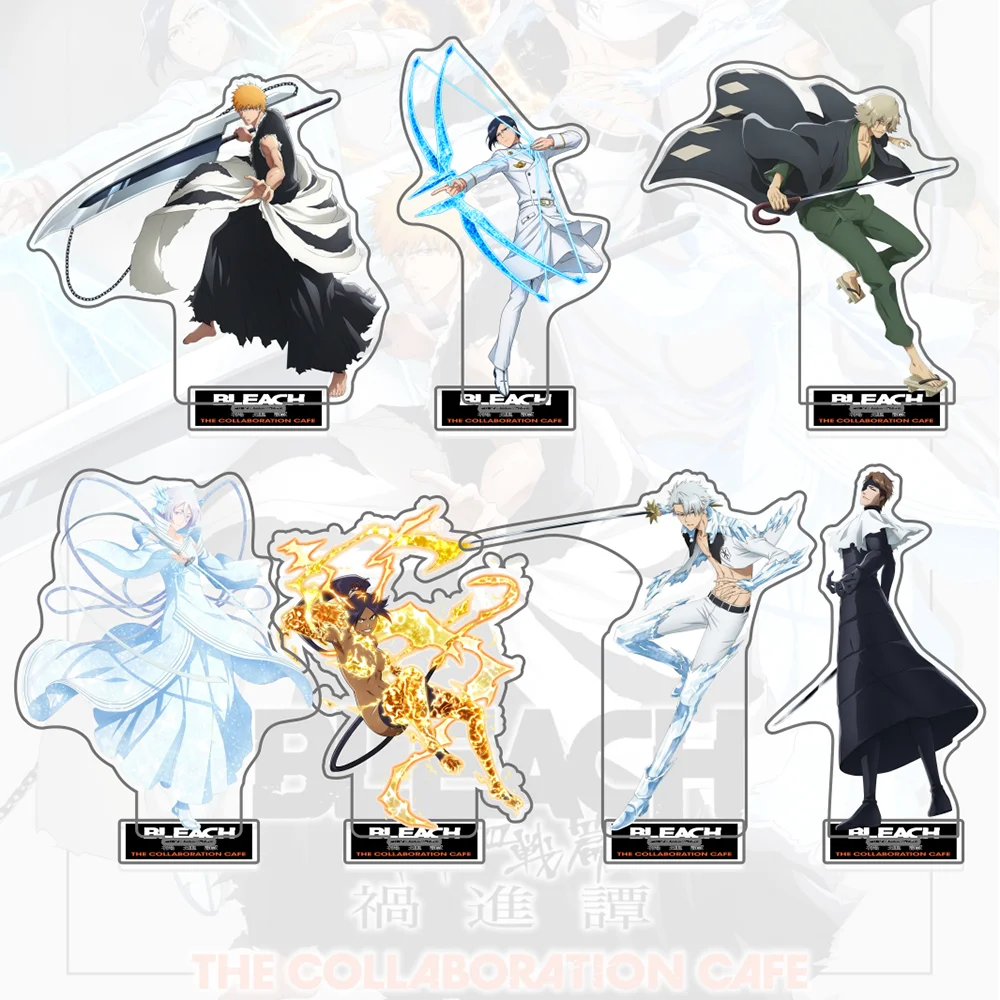 BLEACH Thousand-Year Blood War Acrylic Standee Keychain Ichigo Kurosaki Uryu Ishida Kenpachi Zaraki Yoruichi Anime Figure Gift