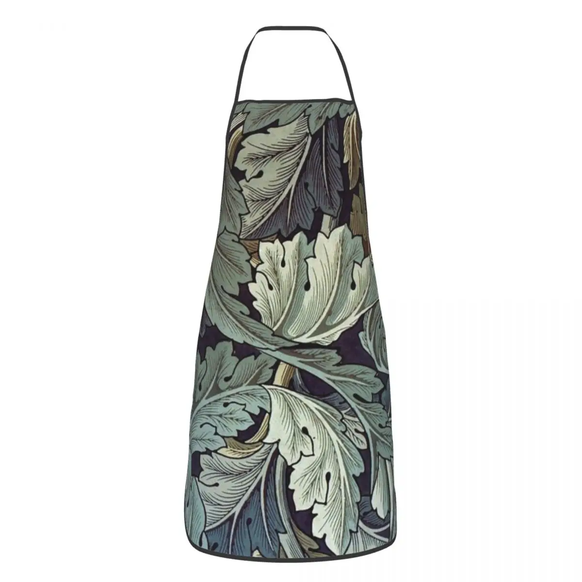 Acanthus By William Morris Aprons for Men Women Textile Pattern Unisex Kitchen Chef Bib Tablier Cuisine Cooking Baking Gardening