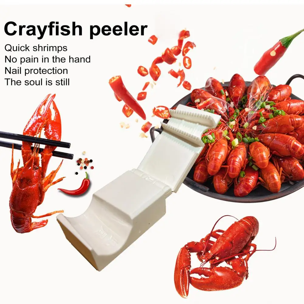 Shrimp Peeler Nail-Protecting Prawn Peeler Effortless Convenient Seafood Crawfish Sheller Home Restaurant Kitchen Accessories