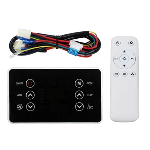 ضاغط مكيف الهواء الكهربائي ، طقم استبدال الإصلاح ، سعة التبريد ، العربة ، عربة سكن متنقلة ، شاحنة ، سيارة ، 12 فولت ، 650 واط ، 2200 واط أفضل 8 طقم تحويل للسيارات الكهربائية للمبيعات - رقم 4