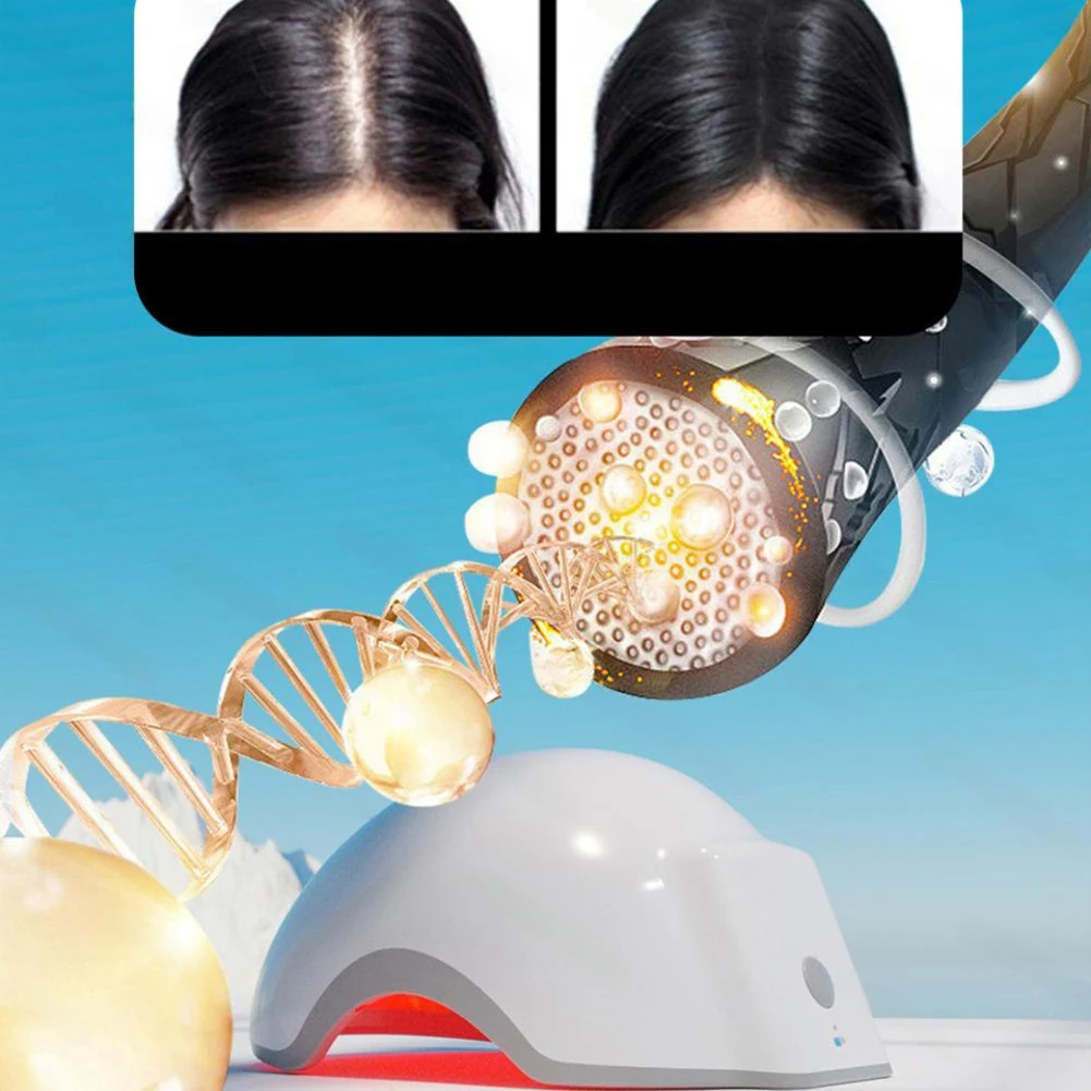 KEOL-Relief Stress Reduction For Anti-Hair Loss 700Nm LED Photon Scalp Care Hair Regrowth Device For Thinning Hair, Growth