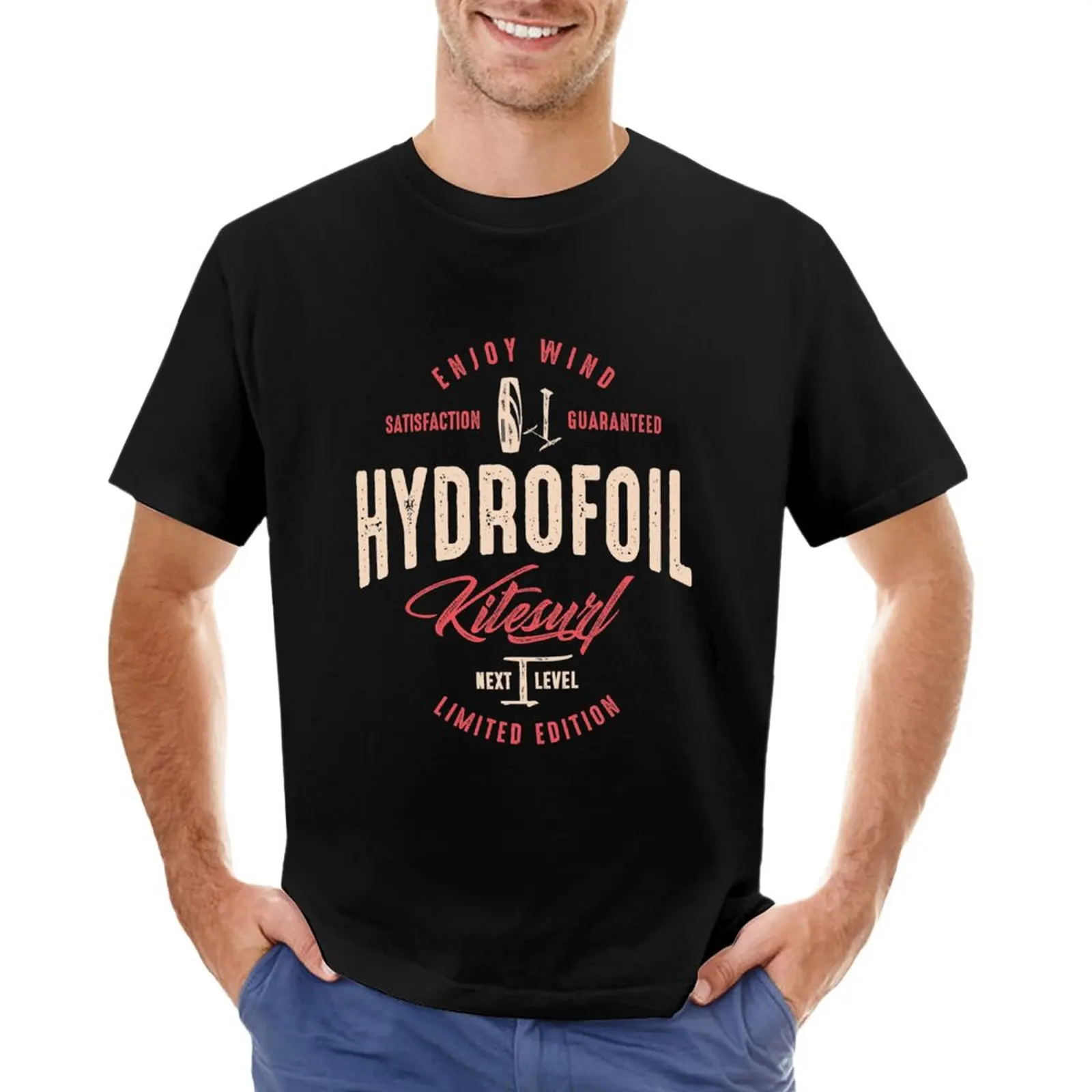 Hydrofoil Kitesurf T-Shirt quick drying boys animal print vintage clothes mens vintage t shirts