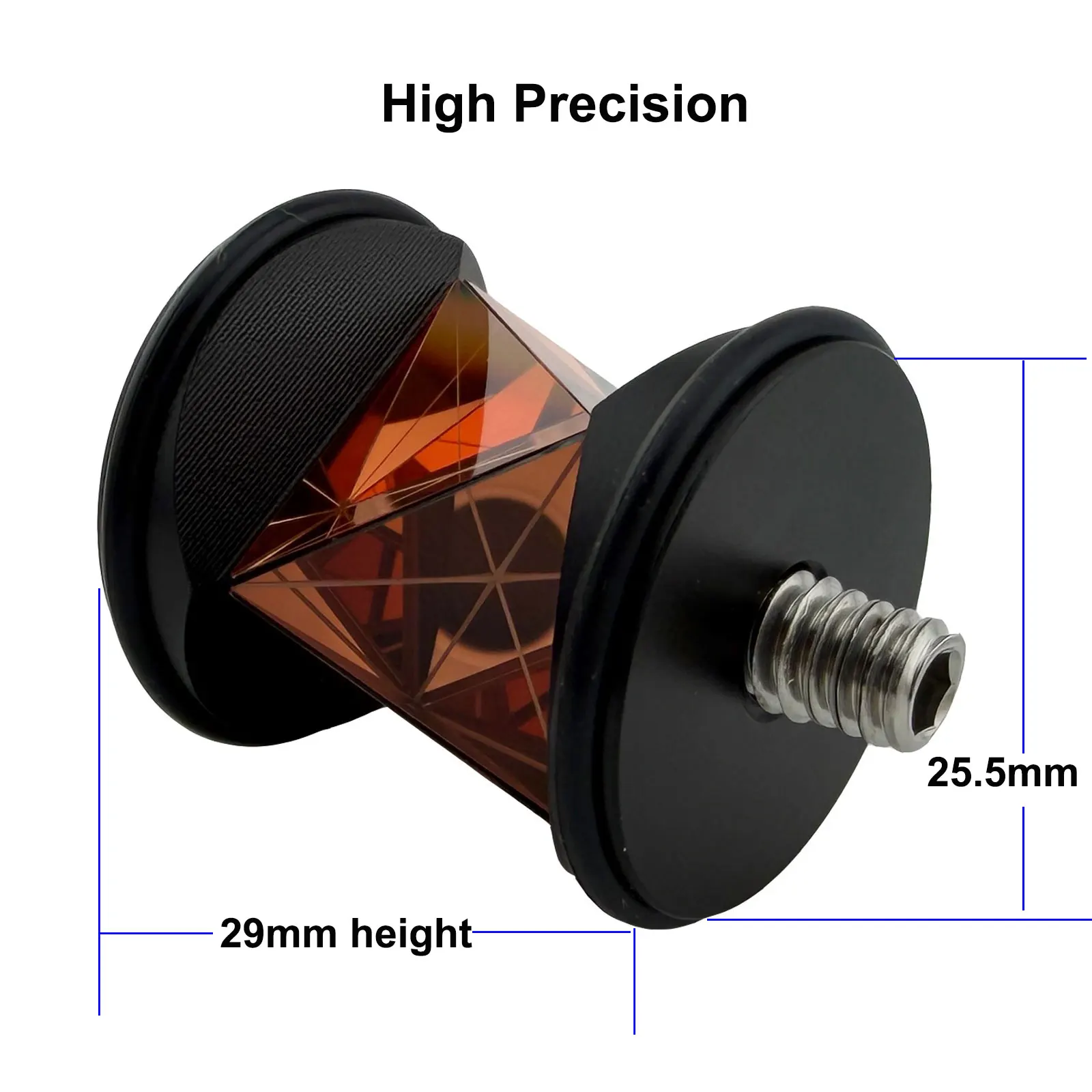 

Light and Mini High precision 360 Degree Reflective Prism GRZ101 Reflector Prism with 1/4 Thread for Leica Total Station