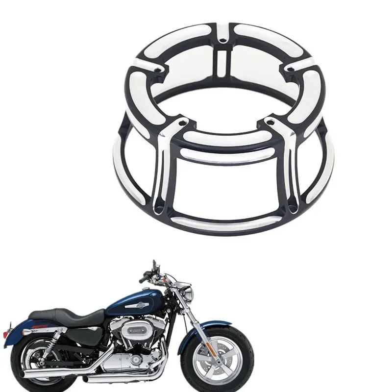 For Harley Sportster Road King Gliding Softtail Dyna Touring Street Glide Air Filter Cnc Cut See Through Cleaner System Kit