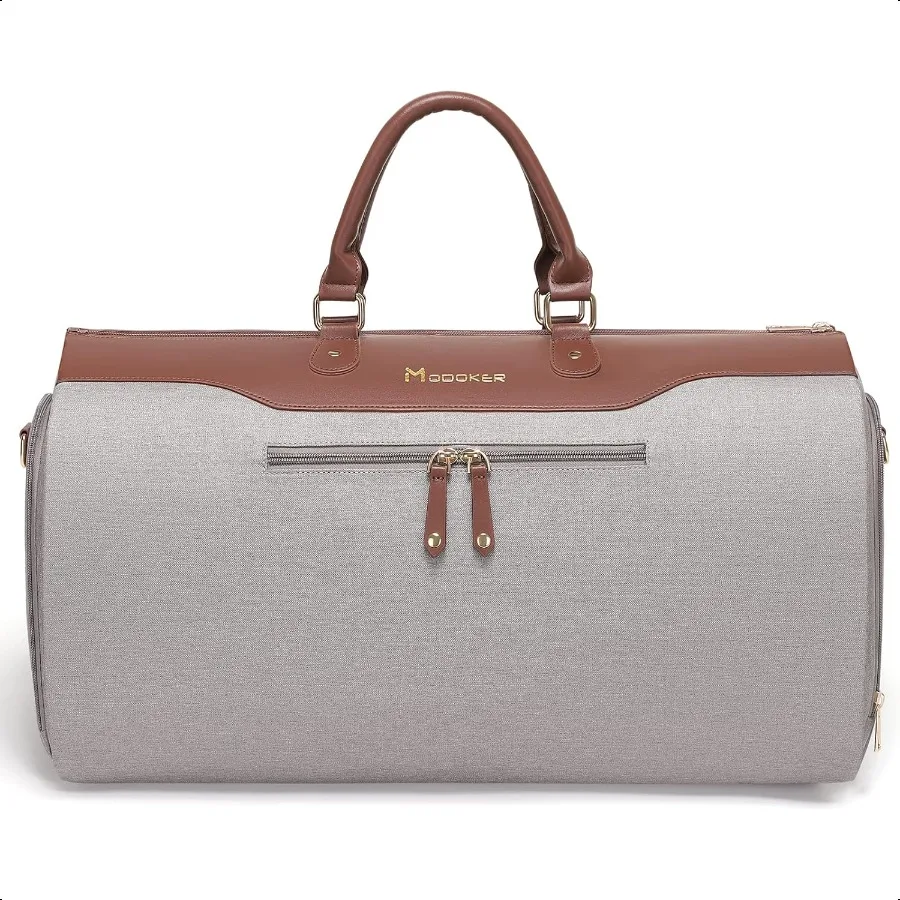 

Carry on Garment Bags for Travel Convertible Garment Duffel Bag with Shoulder Strap for Men Women 2 in 1 Hanging Suitcase Suit