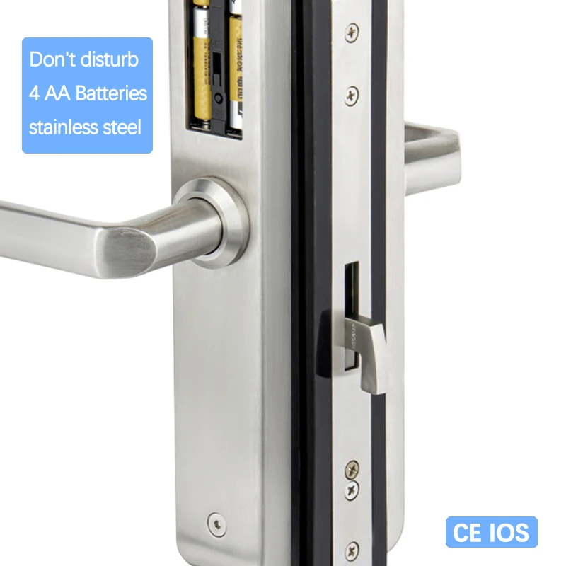 High Quality Narrow  Door Europe Standard   M1       Aluminium Alloy  Sliding  Hotel                  Smart